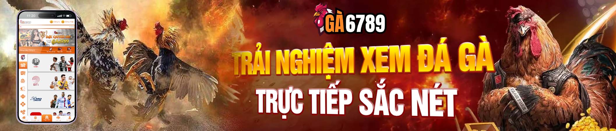 Xem đá gà trực tiếp miễn phí tại GA6789
